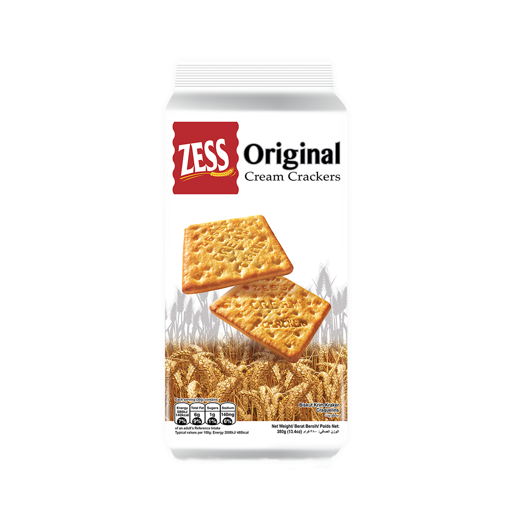 Original Cream Crackers 380G ORIENTAL FOOD MARKETING (M) SDN BHD